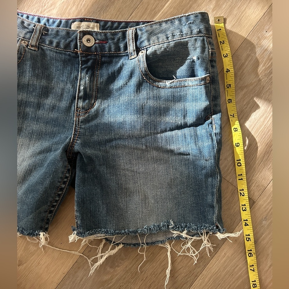 Aeropostale denim low rise cut-off shorts - Picture 6 of 8